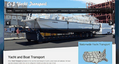 Desktop Screenshot of candjtransport.com